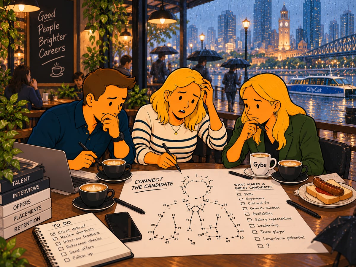 Gybe Fortnight: don't make the reader connect the dots